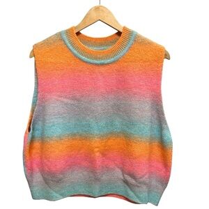 No Boundaries Multicolor Sleeveless Vest Top Size XL